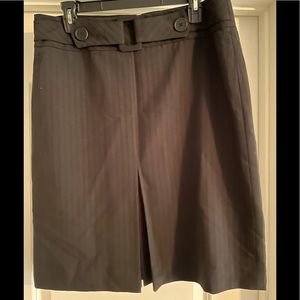 WORTHINGTON lined pin strip Pencil Skirt